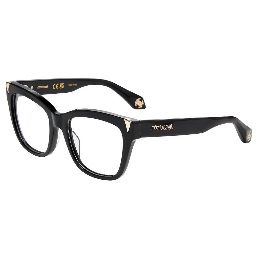 Roberto Cavalli Vrc 116 V Shiny Black 0700 700y Size 53 Sunglasses