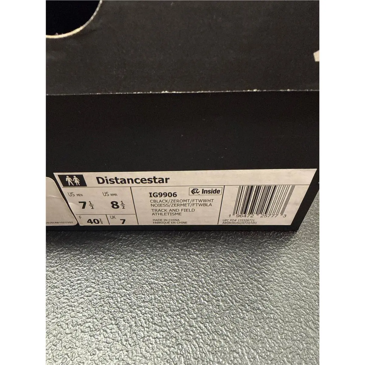 Adidas shoes - Black/Silver (UPC: 196472257773) 4