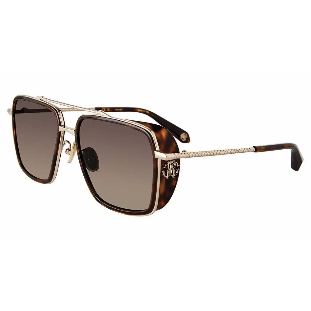 SRC036M Sunglasses 0594 Shiny Light Gold 57mm Unis by Roberto Cavalli
