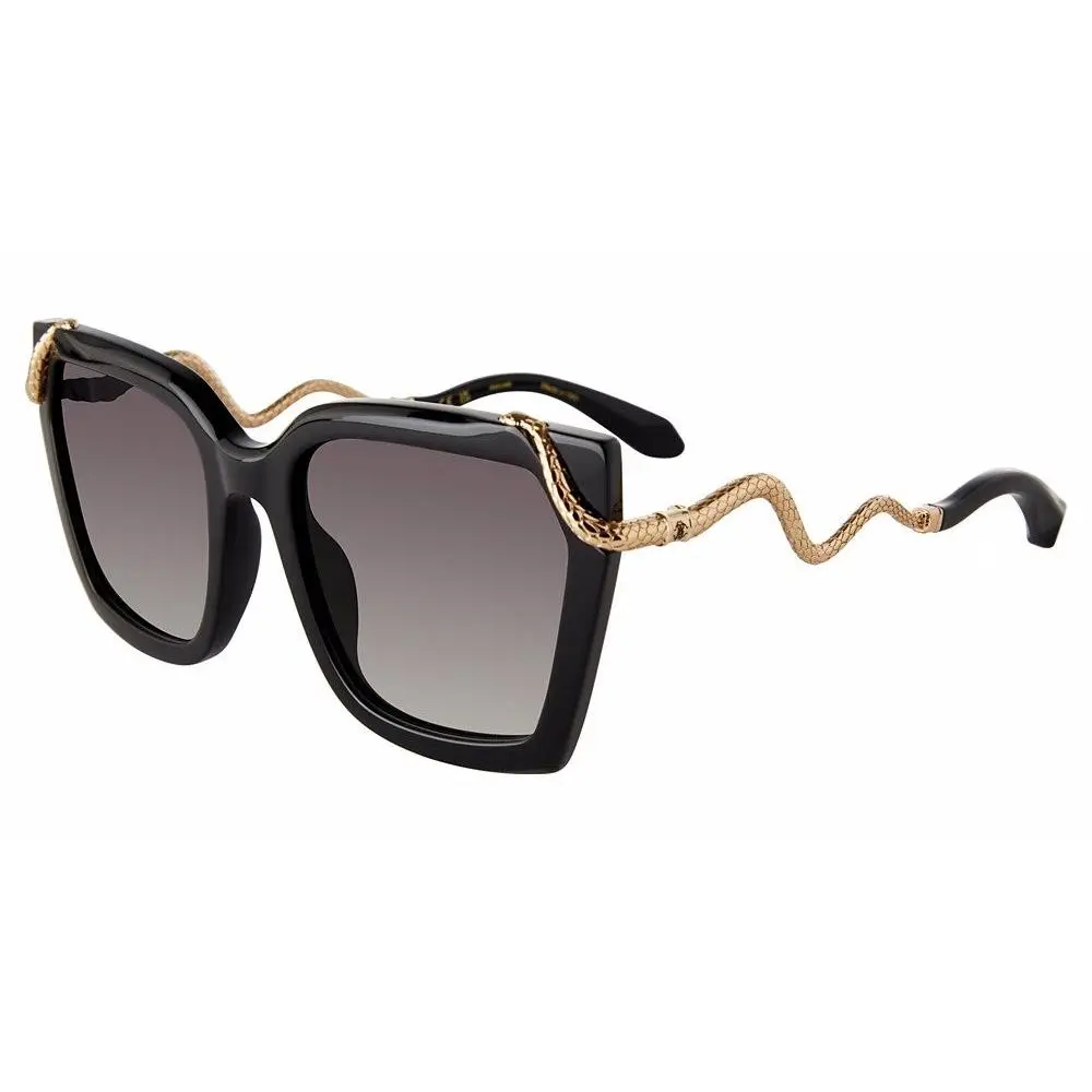 Roberto Cavalli SRC034M Sunglasses 0700 Shiny Black 56mm Unisex