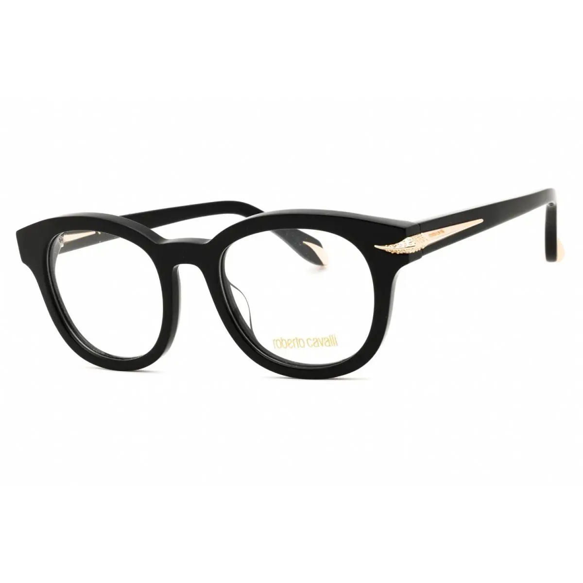 Roberto Cavalli VRC044S-4970-49 Eyeglasses Frame Size 49mm 20mm 140mm Black Wom