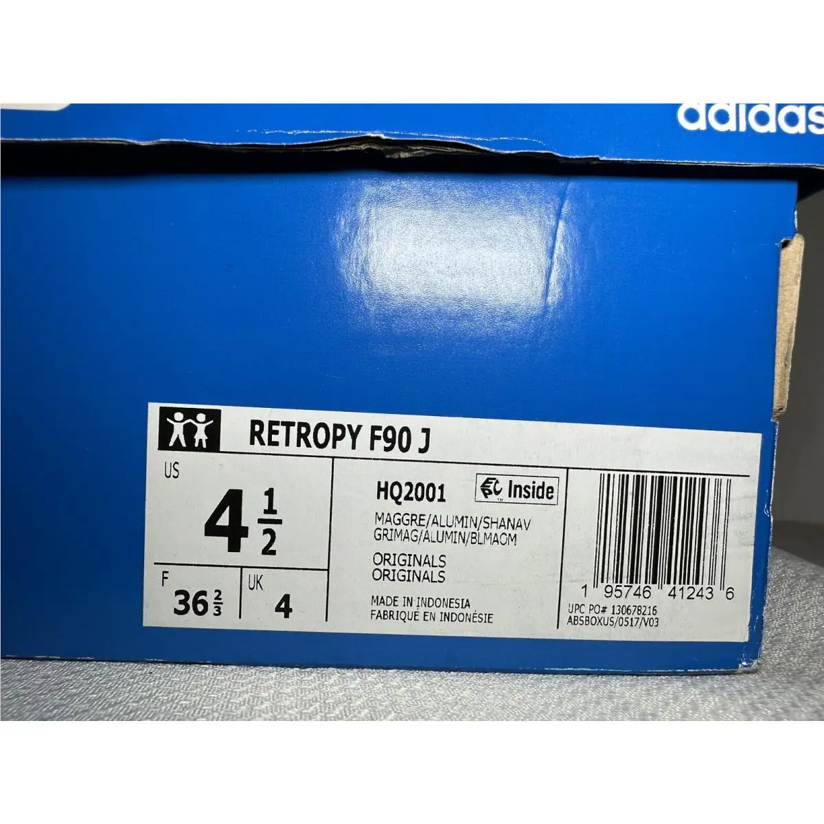 Adidas shoes - adidas Retropy - Retropy - HQ2001 - Shadow navy (UPC: 0195746412436) 10