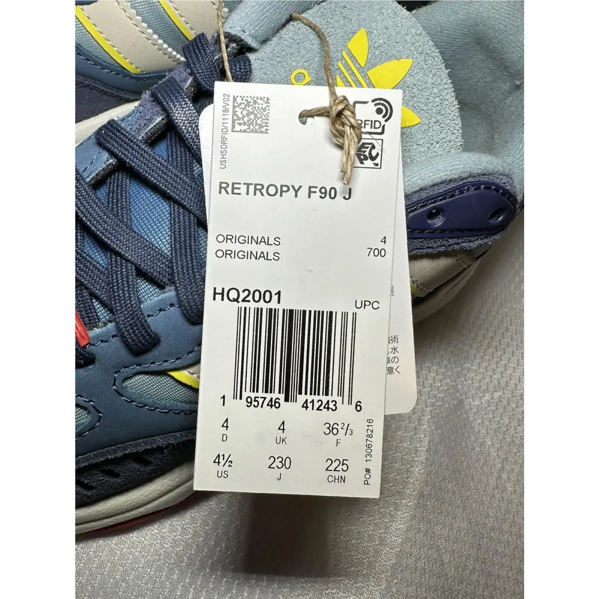 Adidas shoes - adidas Retropy - Retropy - HQ2001 - Shadow navy (UPC: 0195746412436) 7