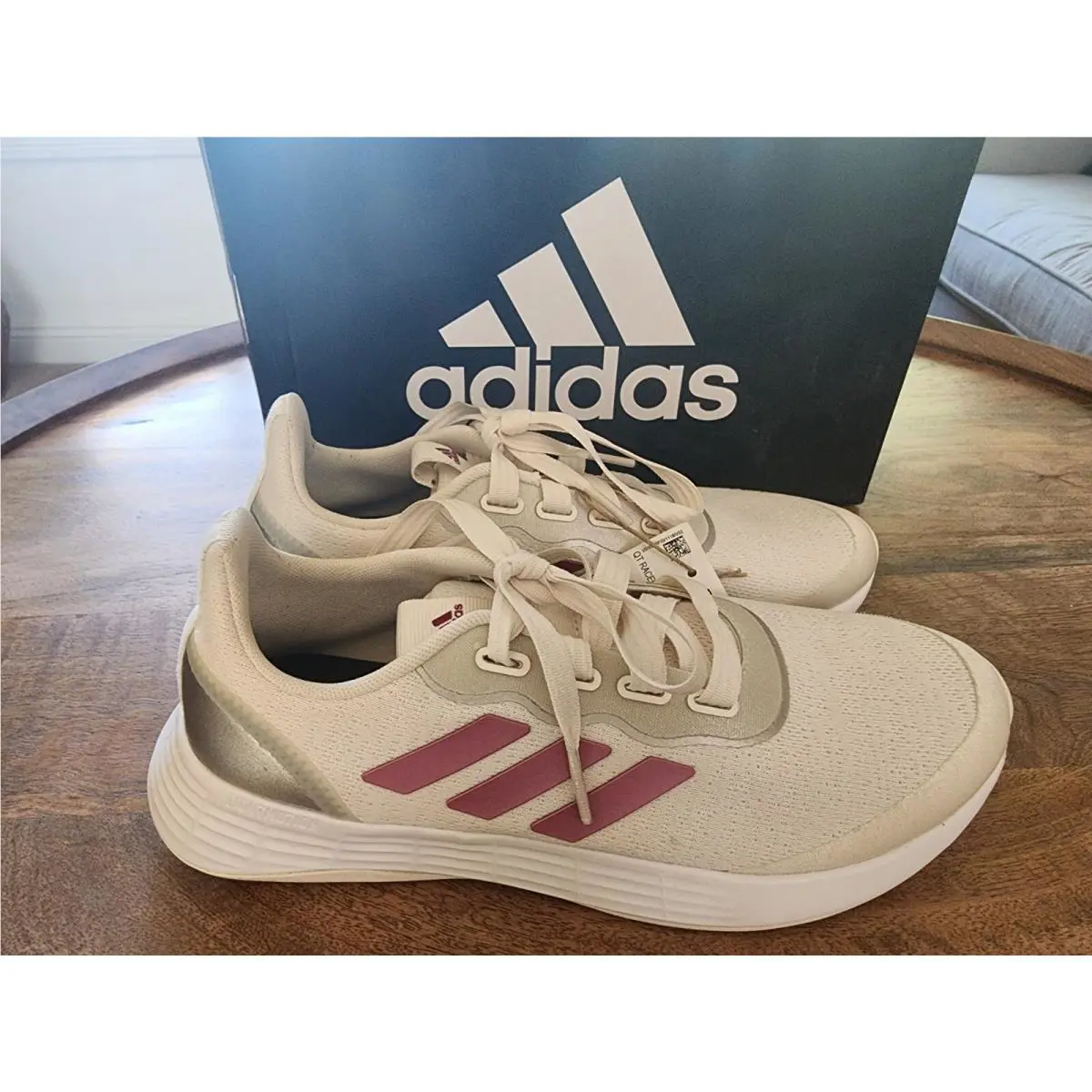 Adidas shoes - adidas Racer - Racer - FY5679 - Chalk White/Cherry Metallic/Silver Metallic (UPC: 194813903846) 0