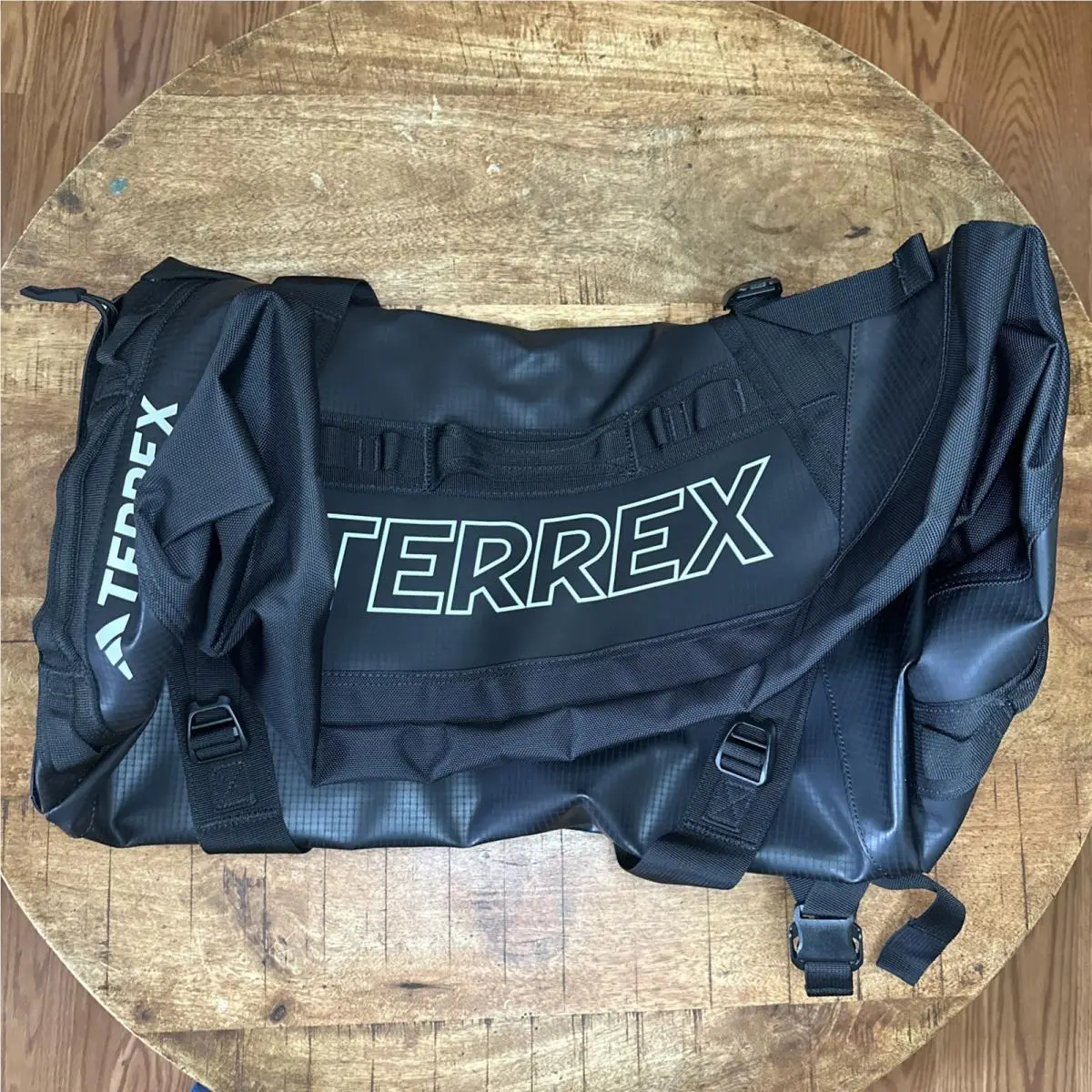 Adidas Terrex Duffle Bag Backpack Medium Rain.rdy Expedition Black IC5649
