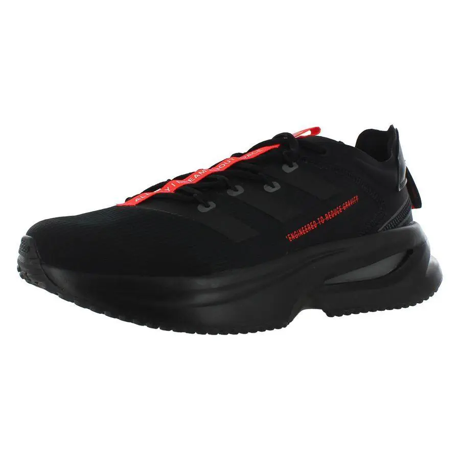 Adidas shoes - Black/Black/Solar Red, Main: Black (UPC: 194818714188) 3