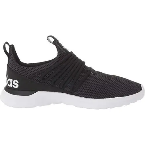 Men`s Size 7 - Adidas Lite Racer Adapt 3.0 - Black Gray - Black