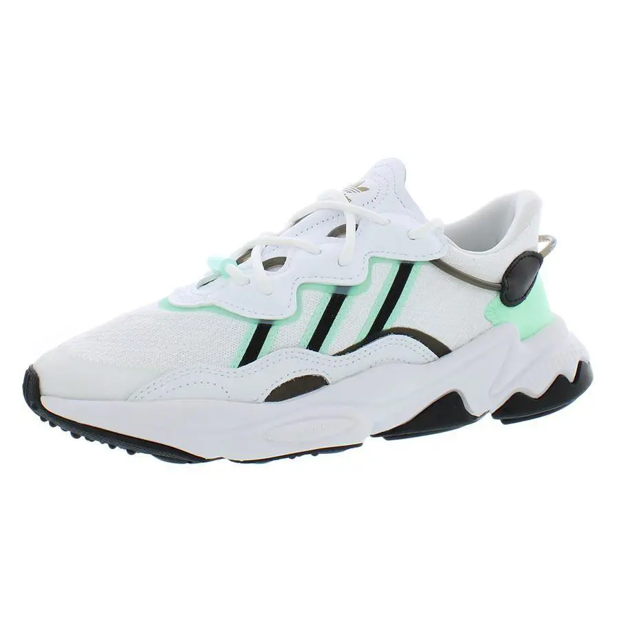 Adidas shoes - White/Mint/Black, Main: White (UPC: 194812242946) 3