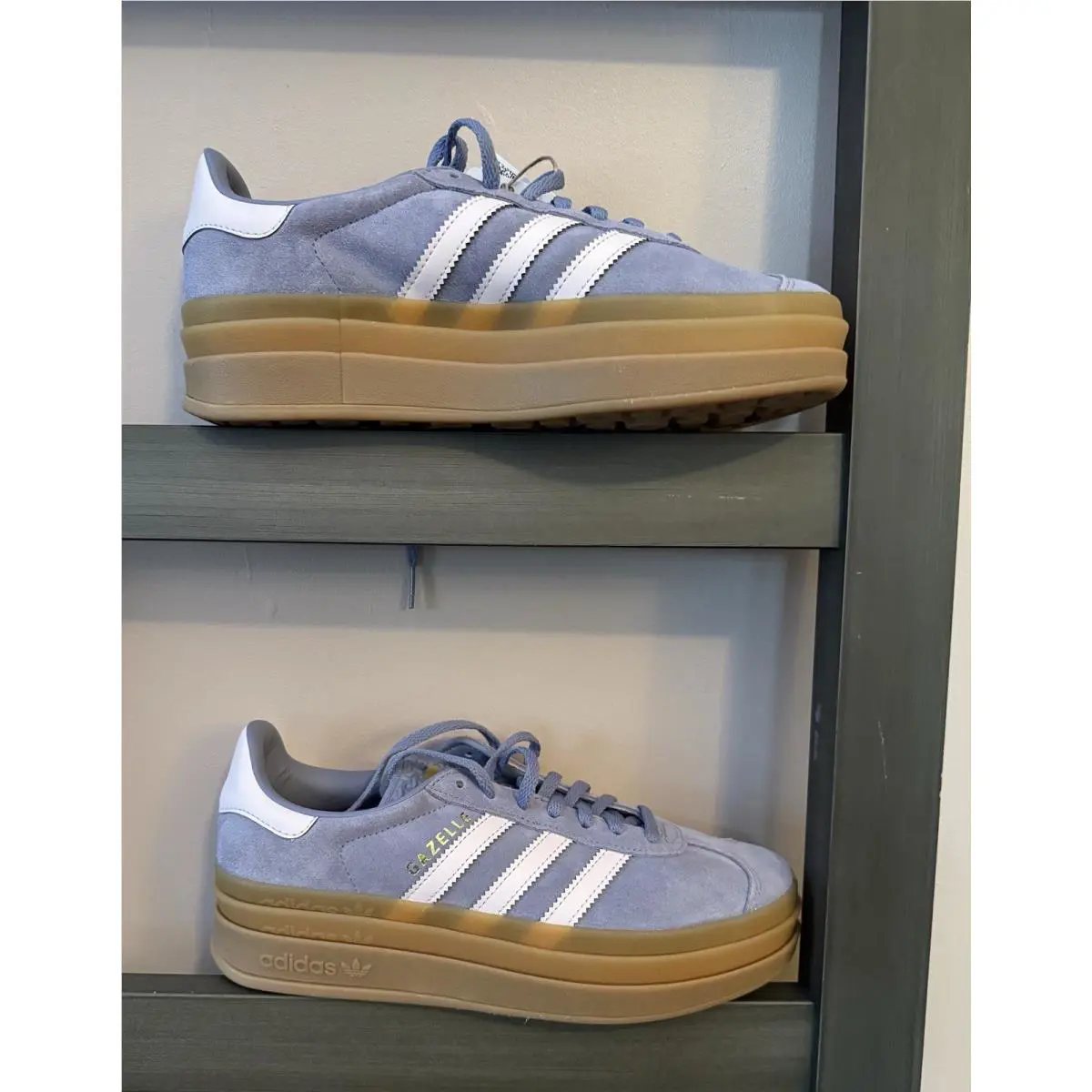 Adidas Gazelle Bold Shoes-kids Size 6.5 /womens Size 8-NWT