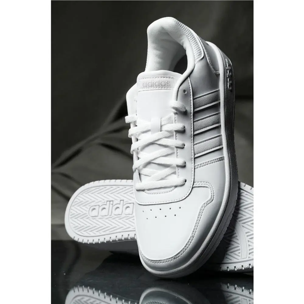 Adidas shoes - ADIDAS HOOPS 2.0 - HOOPS - B42096 - White/ White (UPC: 191040303708) 0