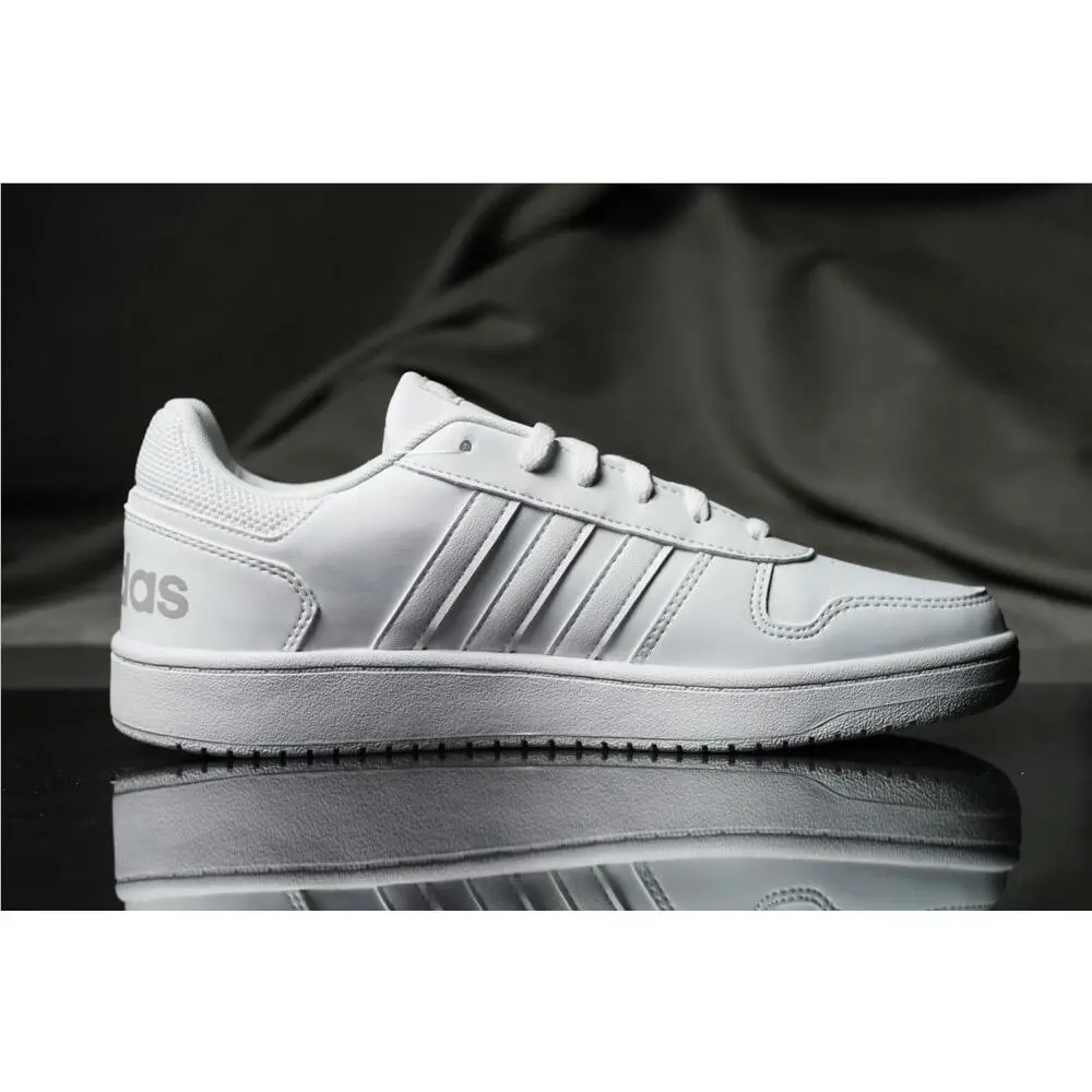 Adidas shoes - ADIDAS HOOPS 2.0 - HOOPS - B42096 - White/ White (UPC: 191040303708) 2