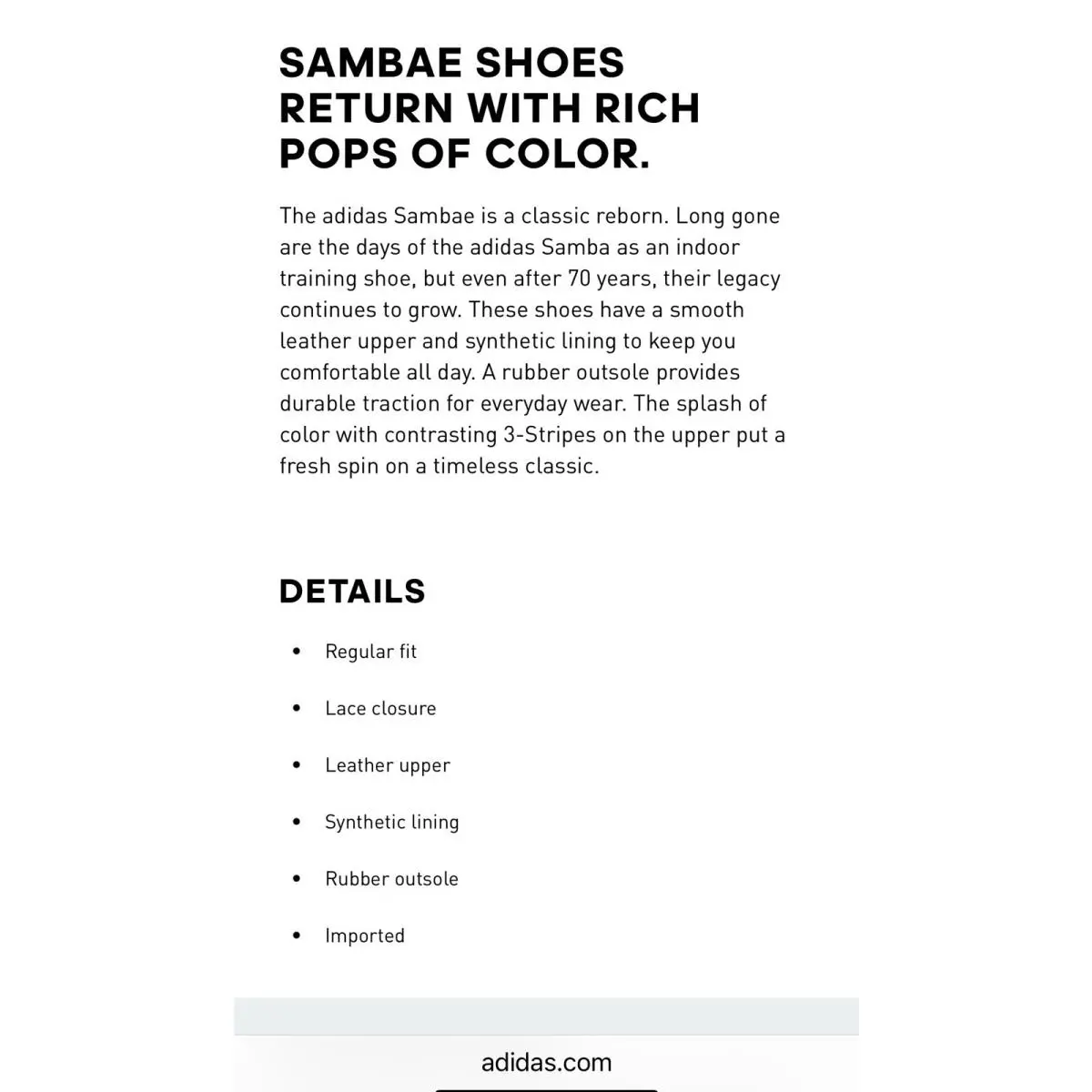 Adidas shoes - adidas Sambae - Sambae - White 6