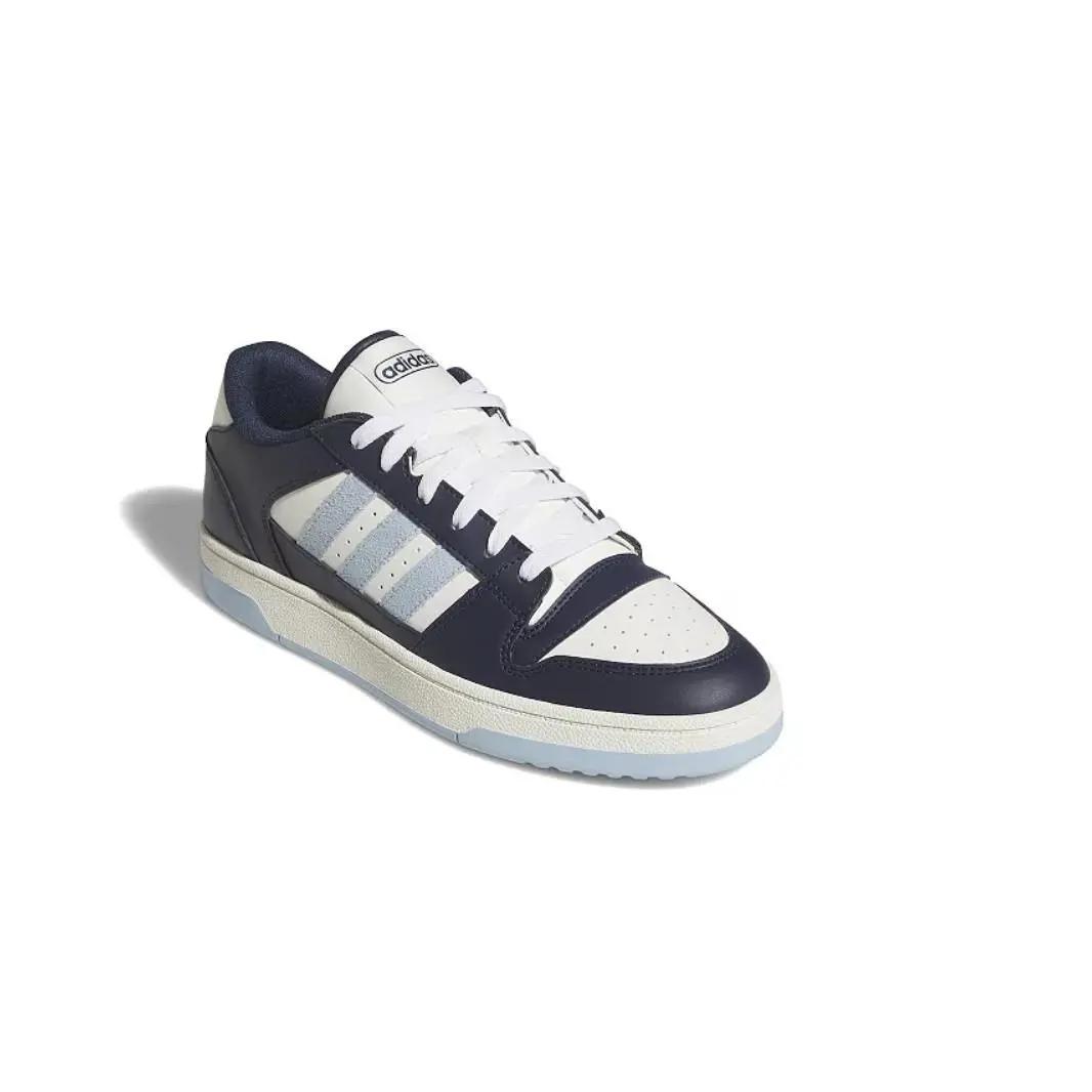 Mens Adidas Break Start Blue and White Sneakers Basketball Shoes J10372 10.5