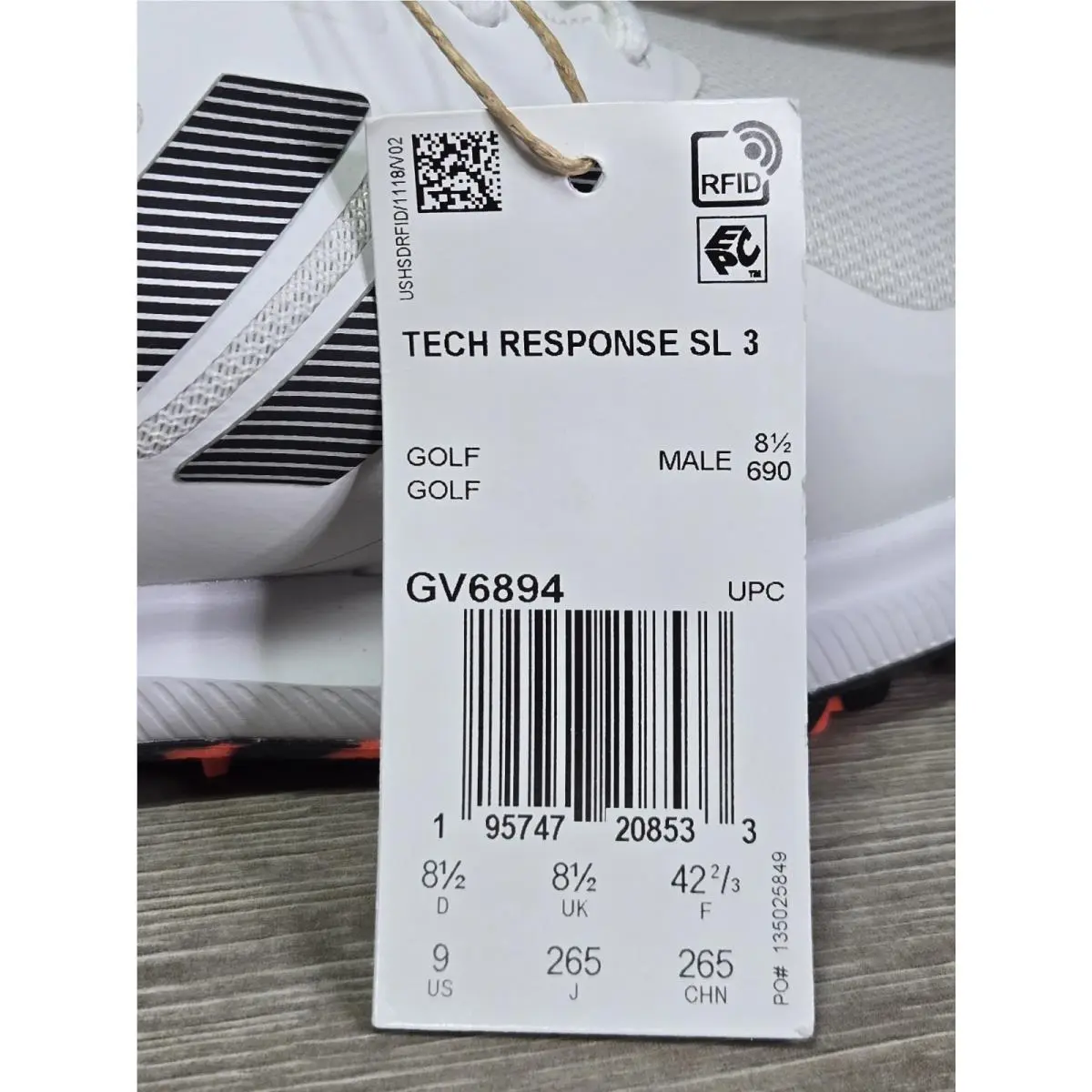 Adidas shoes - adidas Tech Response SL 3 - GV6894 - White 5