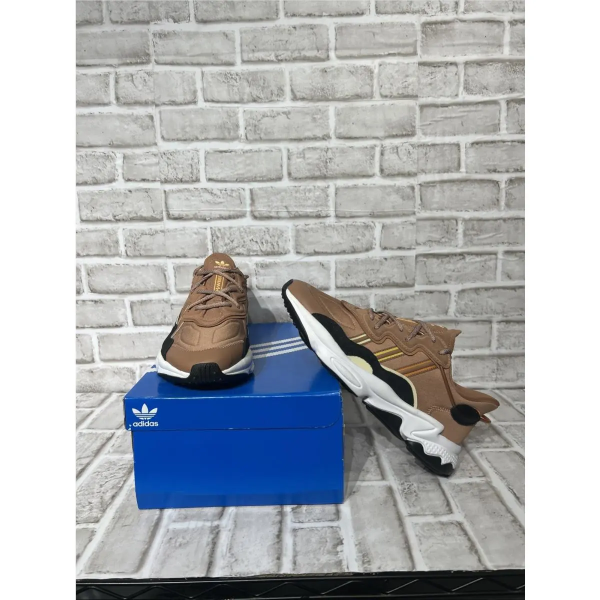 Adidas Ozweego `black/orange` Sneaker - IE2343 Sz 10