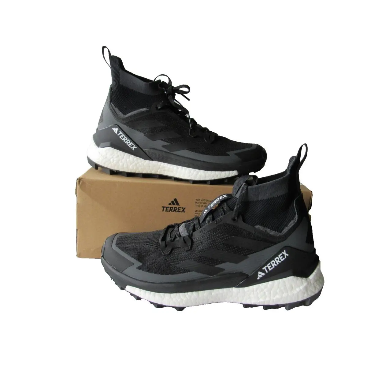 Adidas shoes - adidas TERREX Free Hiker - TERREX Free Hiker - HP7496 - Black (UPC: 195748870272) 4