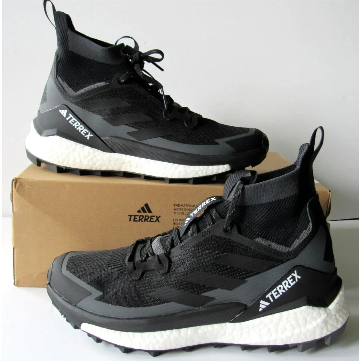 Adidas shoes - adidas TERREX Free Hiker - TERREX Free Hiker - HP7496 - Black (UPC: 195748870272) 0