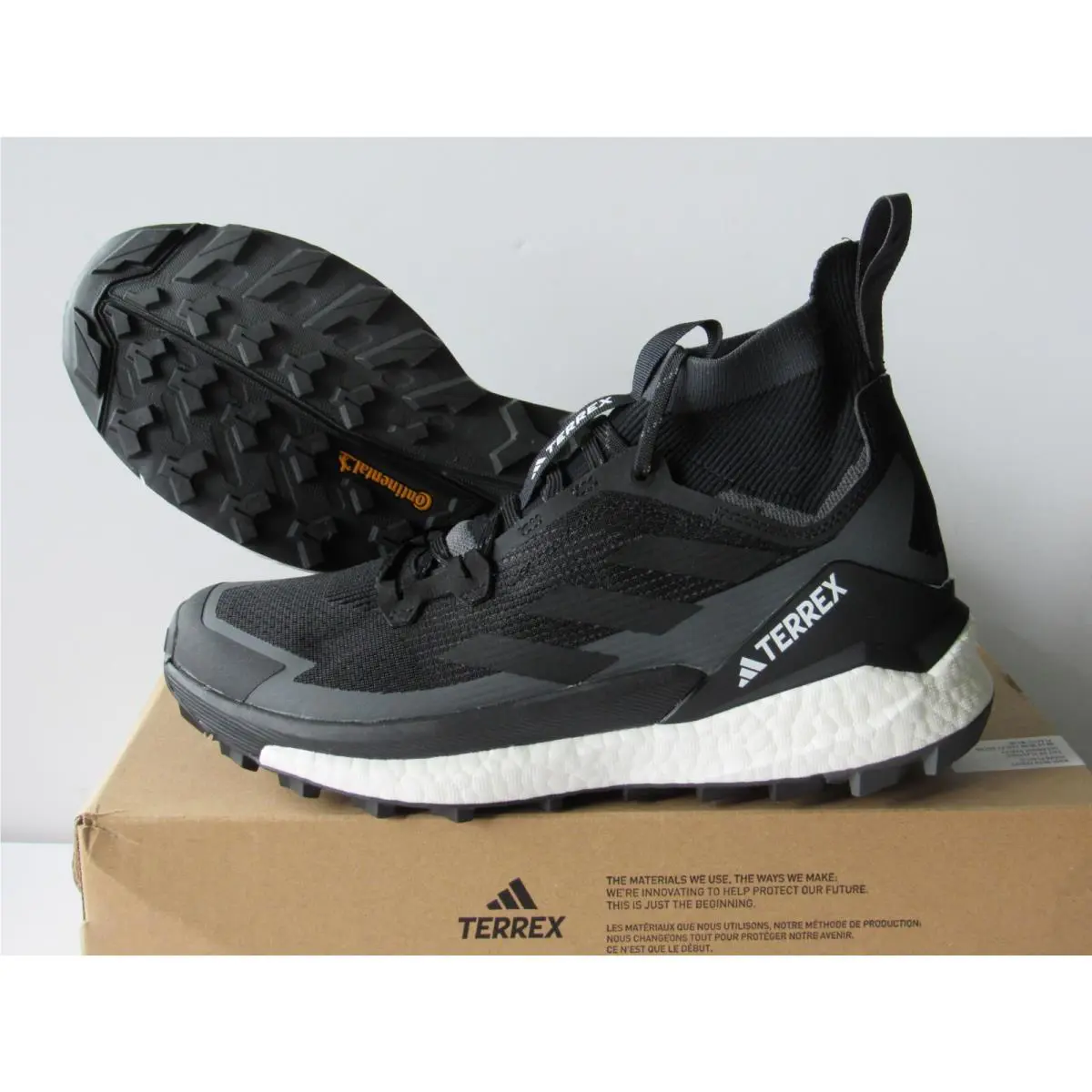 Adidas shoes - adidas TERREX Free Hiker - TERREX Free Hiker - HP7496 - Black (UPC: 195748870272) 1