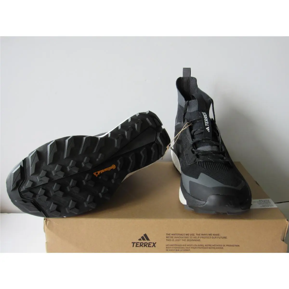 Adidas shoes - adidas TERREX Free Hiker - TERREX Free Hiker - HP7496 - Black (UPC: 195748870272) 7