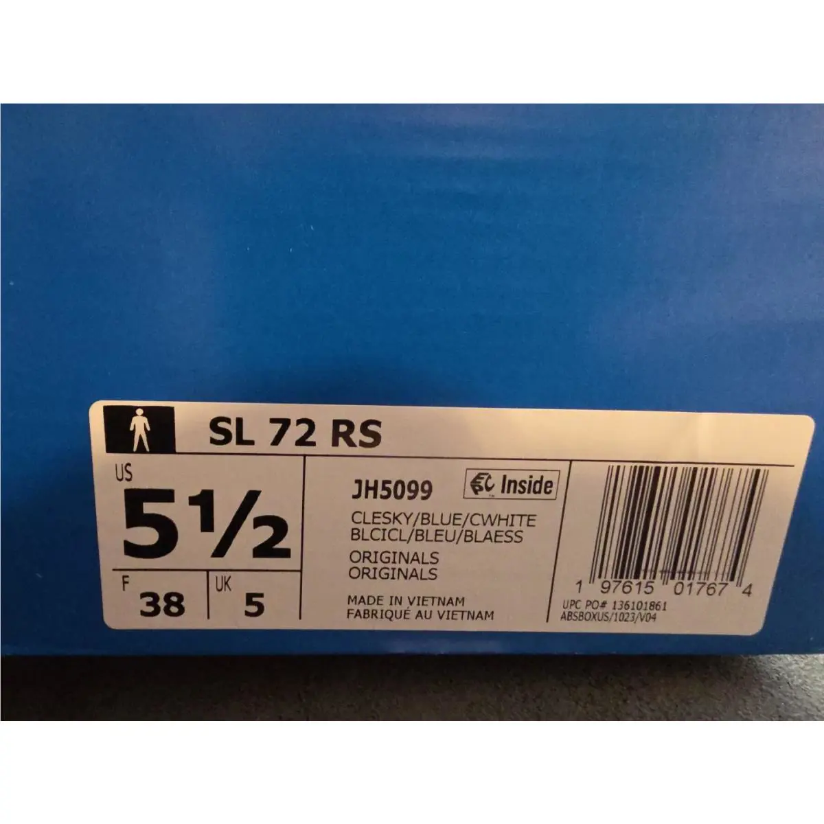 Adidas shoes - adidas SL 72 - Blue 4