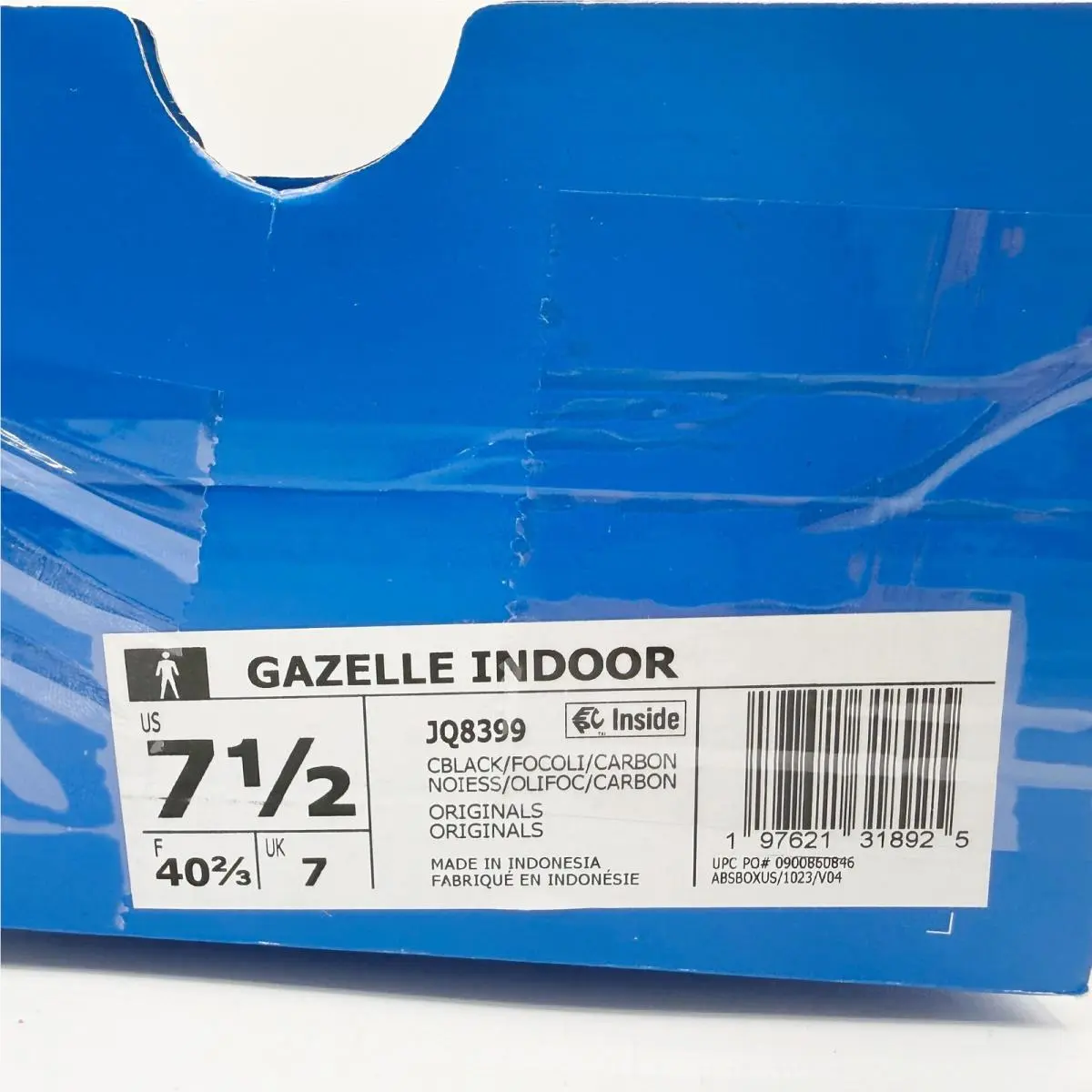 Adidas shoes - adidas Gazelle Indoor - Gazelle Indoor - JQ8399 - Black (UPC: 197621318994) 8