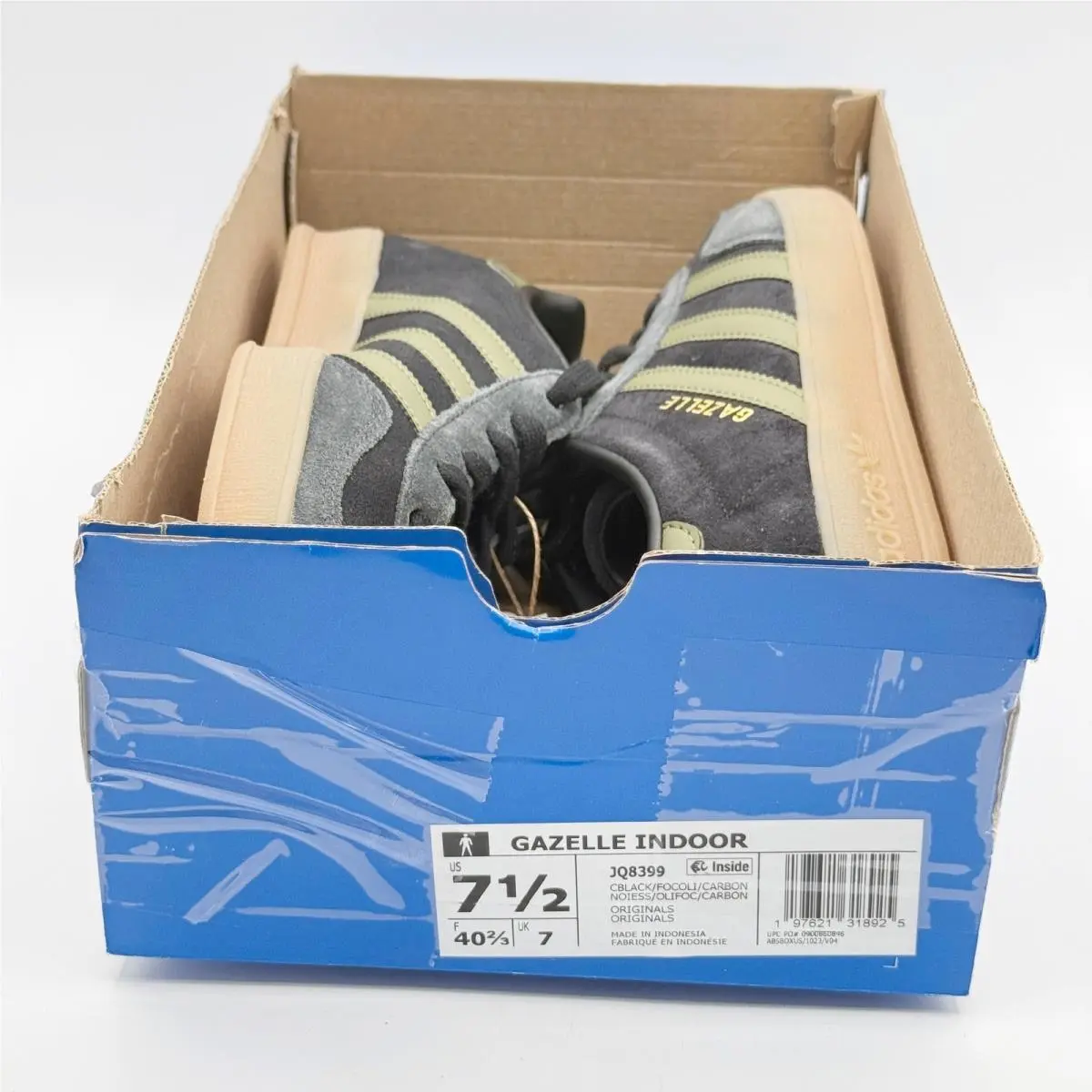 Adidas shoes - adidas Gazelle Indoor - Gazelle Indoor - JQ8399 - Black (UPC: 197621318994) 0