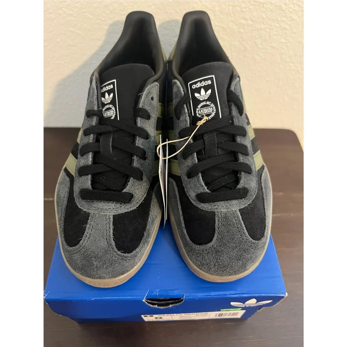 Adidas shoes - Gazelle Indoor - Gazelle Indoor - Jq8399 - Black 0