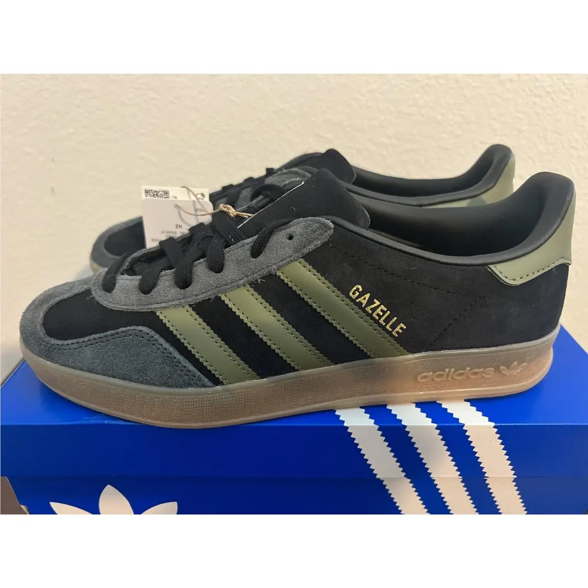 Adidas shoes - Gazelle Indoor - Gazelle Indoor - Jq8399 - Black 1