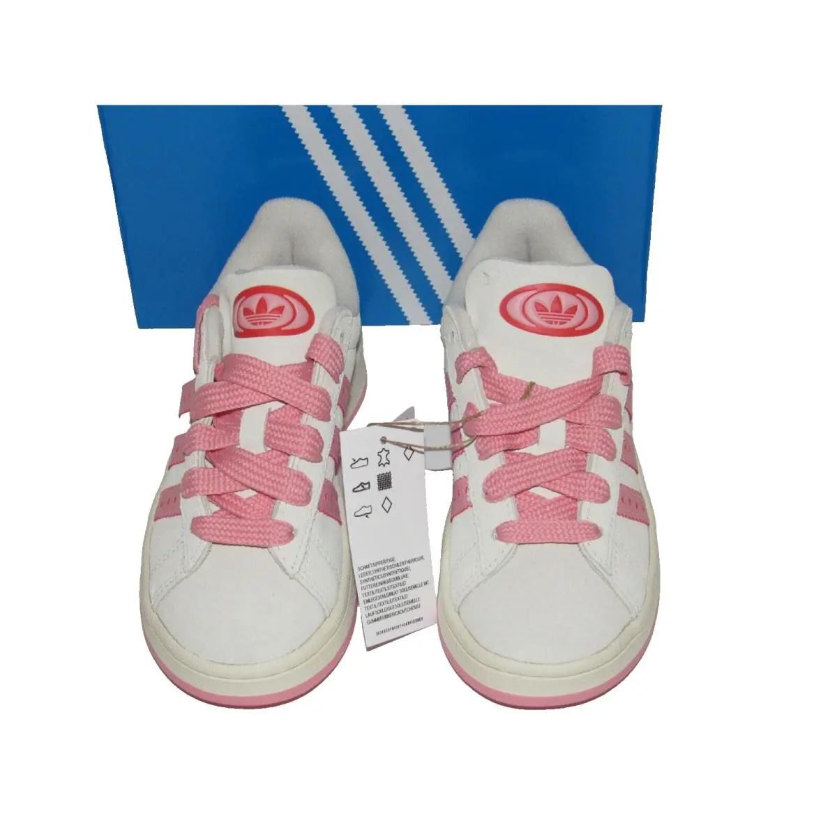 Adidas shoes - adidas Campus - Campus - White/Pink (UPC: 197613332328) 6