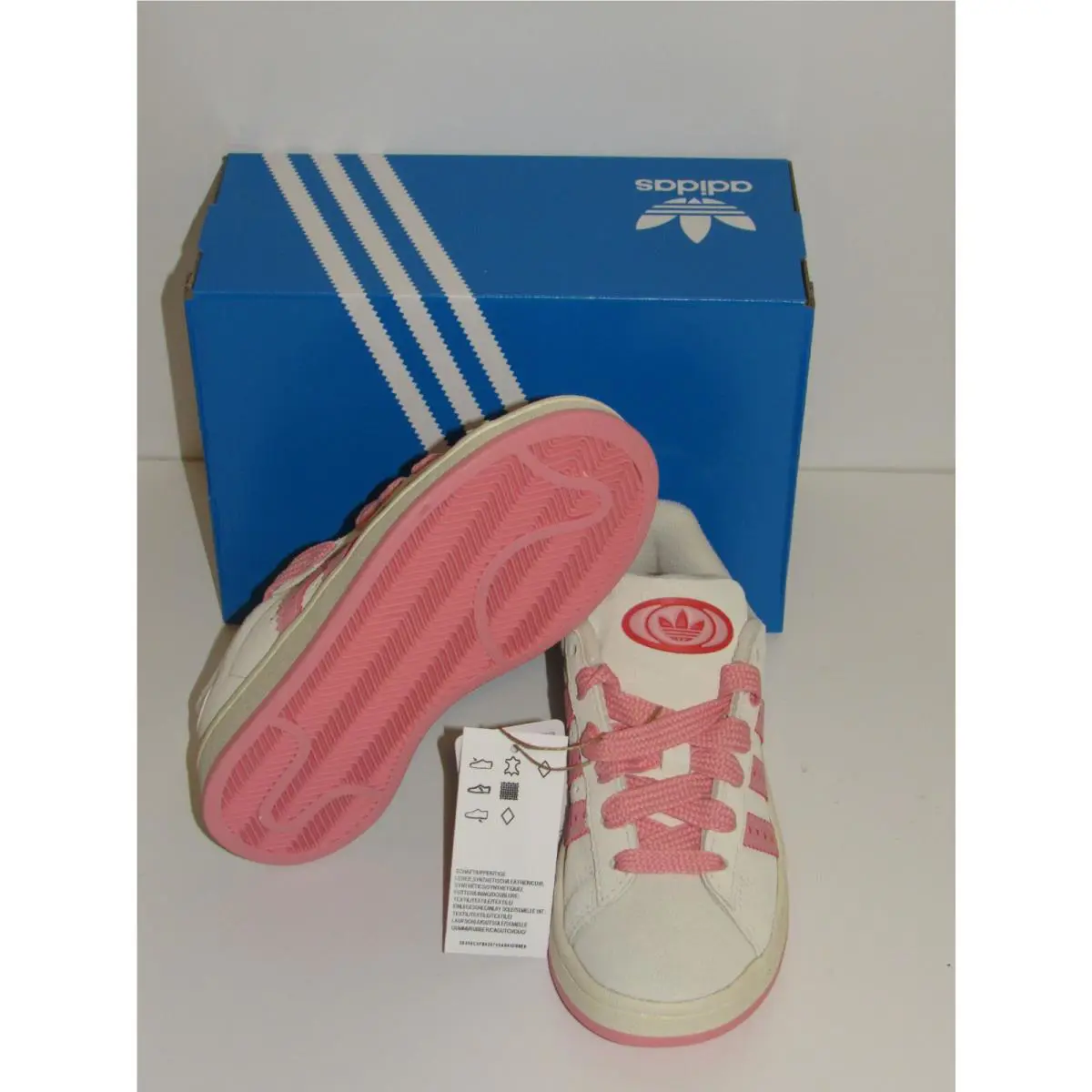 Adidas shoes - adidas Campus - Campus - White/Pink (UPC: 197613332328) 14