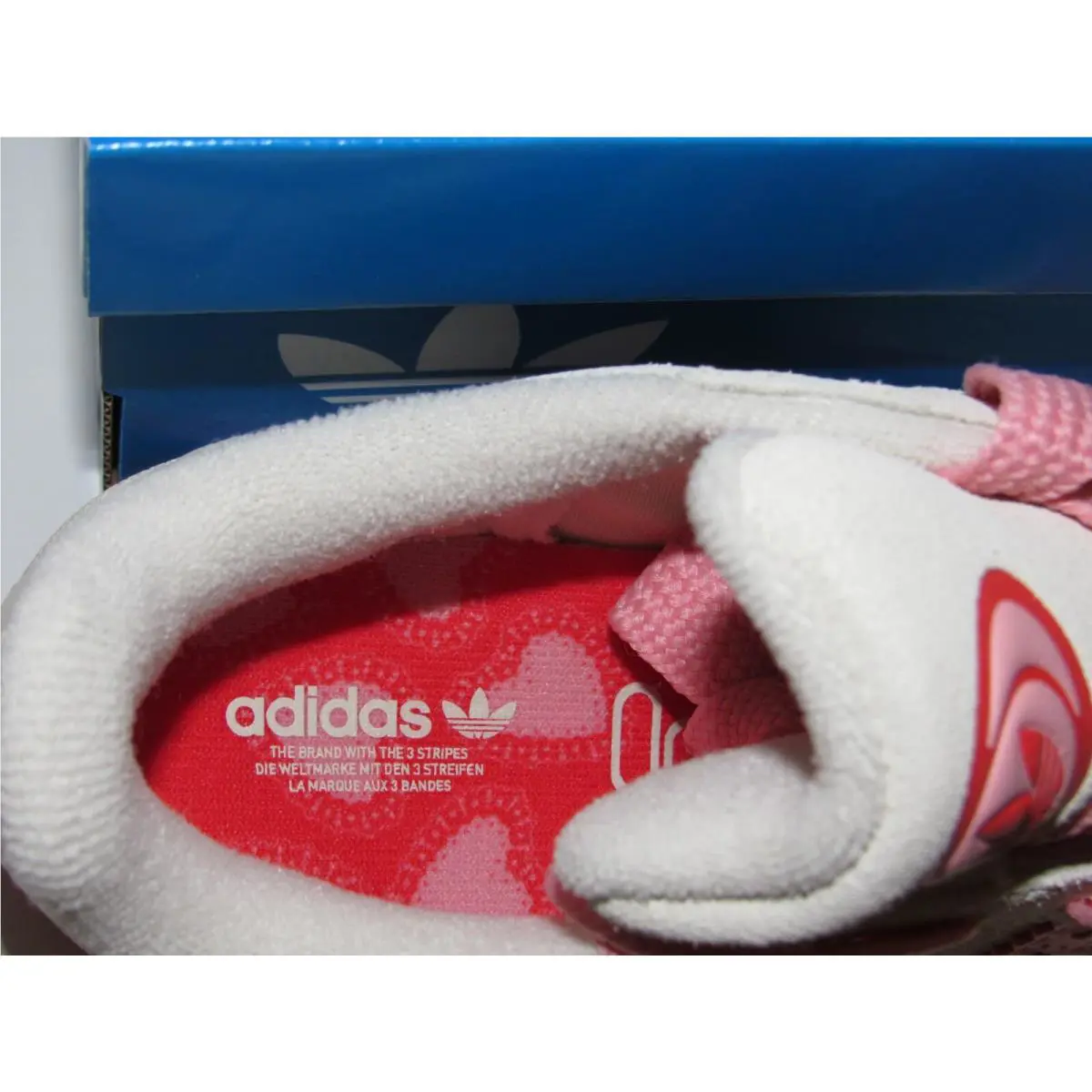 Adidas shoes - adidas Campus - Campus - White/Pink (UPC: 197613332328) 11