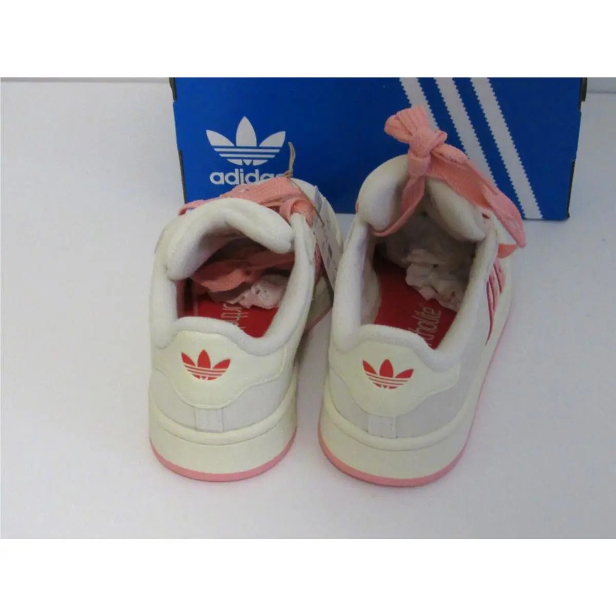 Adidas shoes - adidas Campus - Campus - White/Pink (UPC: 197613332328) 15