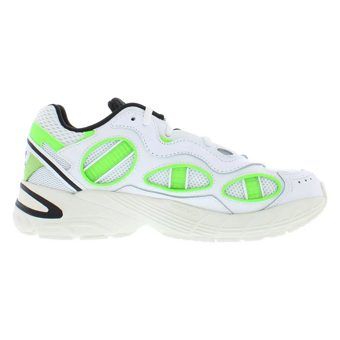 Adidas shoes - Cloud White/Solar Green/Off White, Main: White (UPC: 195748382874) 1