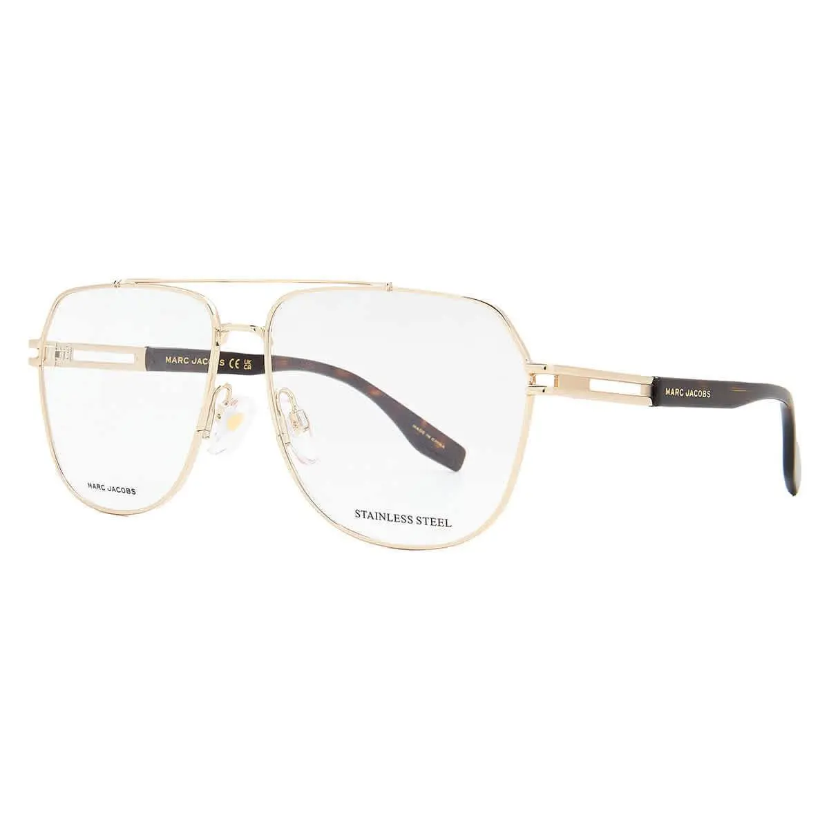 Marc Jacobs Demo Navigator Men`s Eyeglasses Marc 751 006J 60 Marc 751 006J 60 - Gold, Frame: Gold