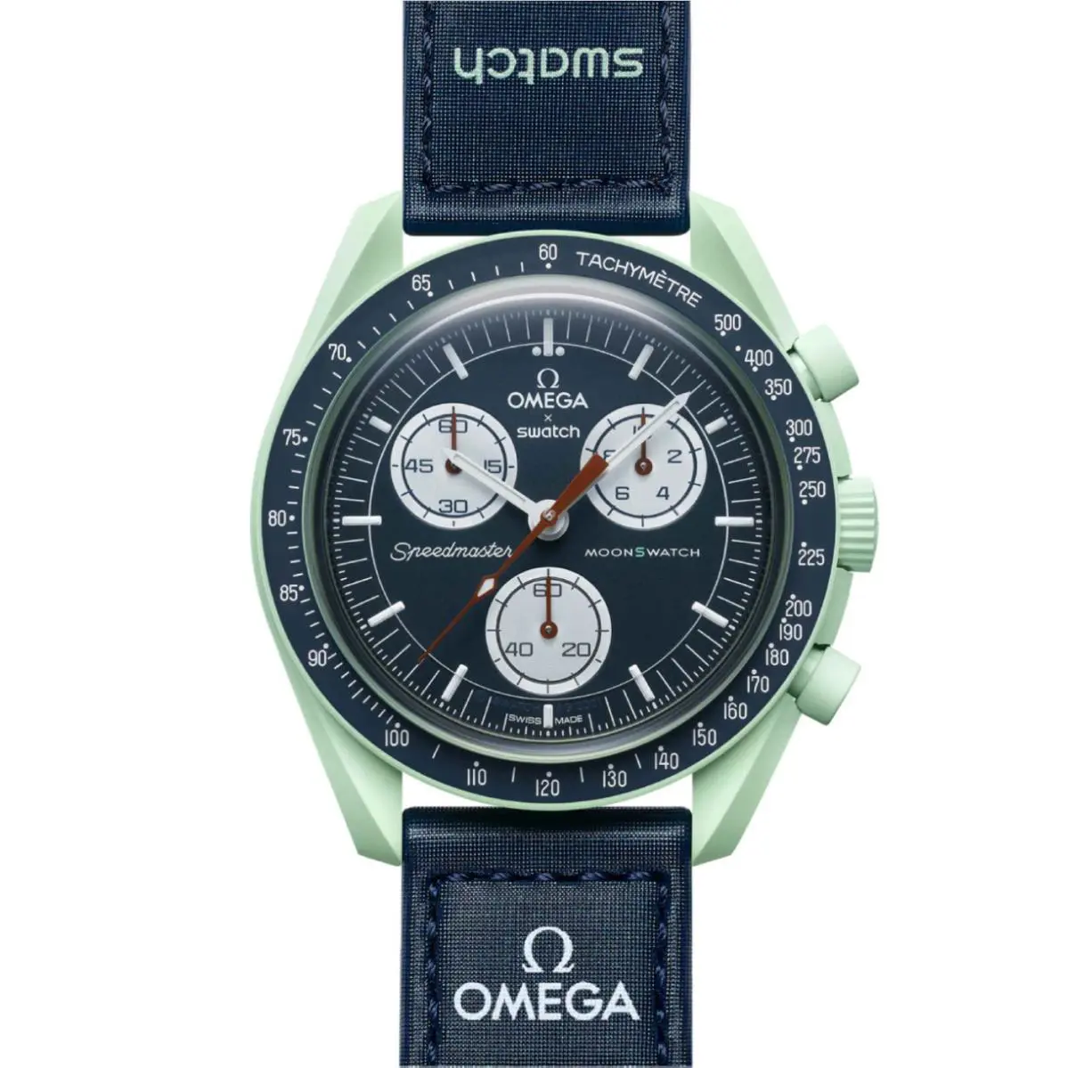 Swatch Omega Mission on Earth Chronograph Men`s Watch