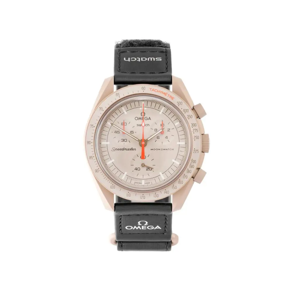 Swatch Omega Moonswatch Mission to Jupiter Chronograph Watch