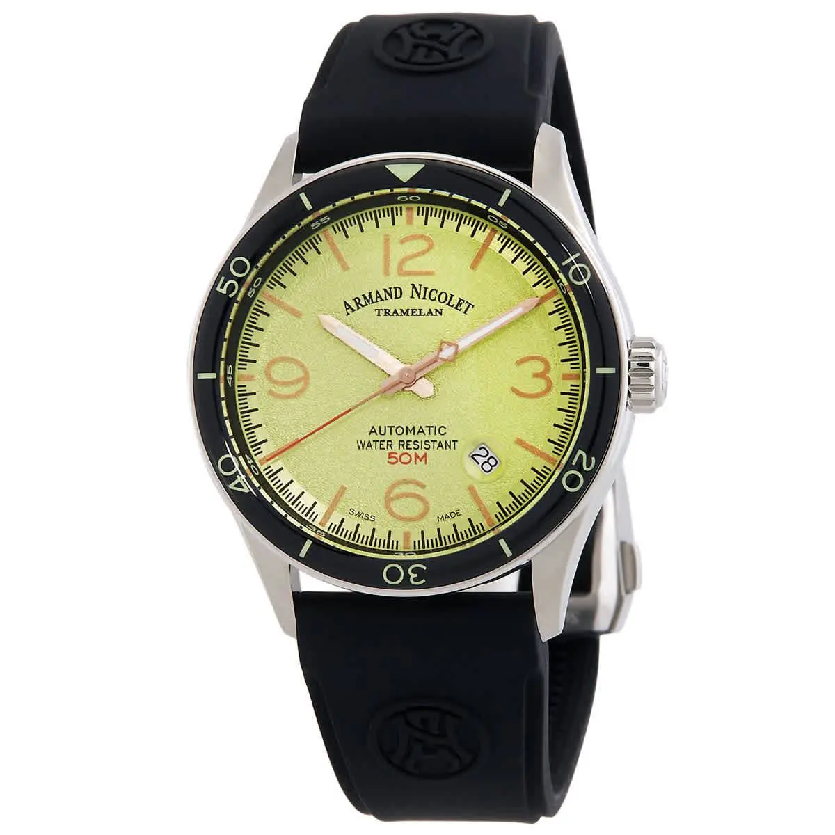 Armand Nicolet M2H Automatic Men`s Watch A740HNA-VS-GG2710N
