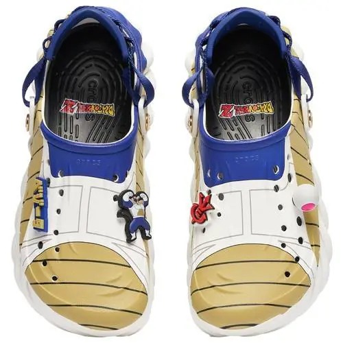 Crocs Mens` Echo Dbz Classic Clogs - Vegeta/white - Vegeta/White