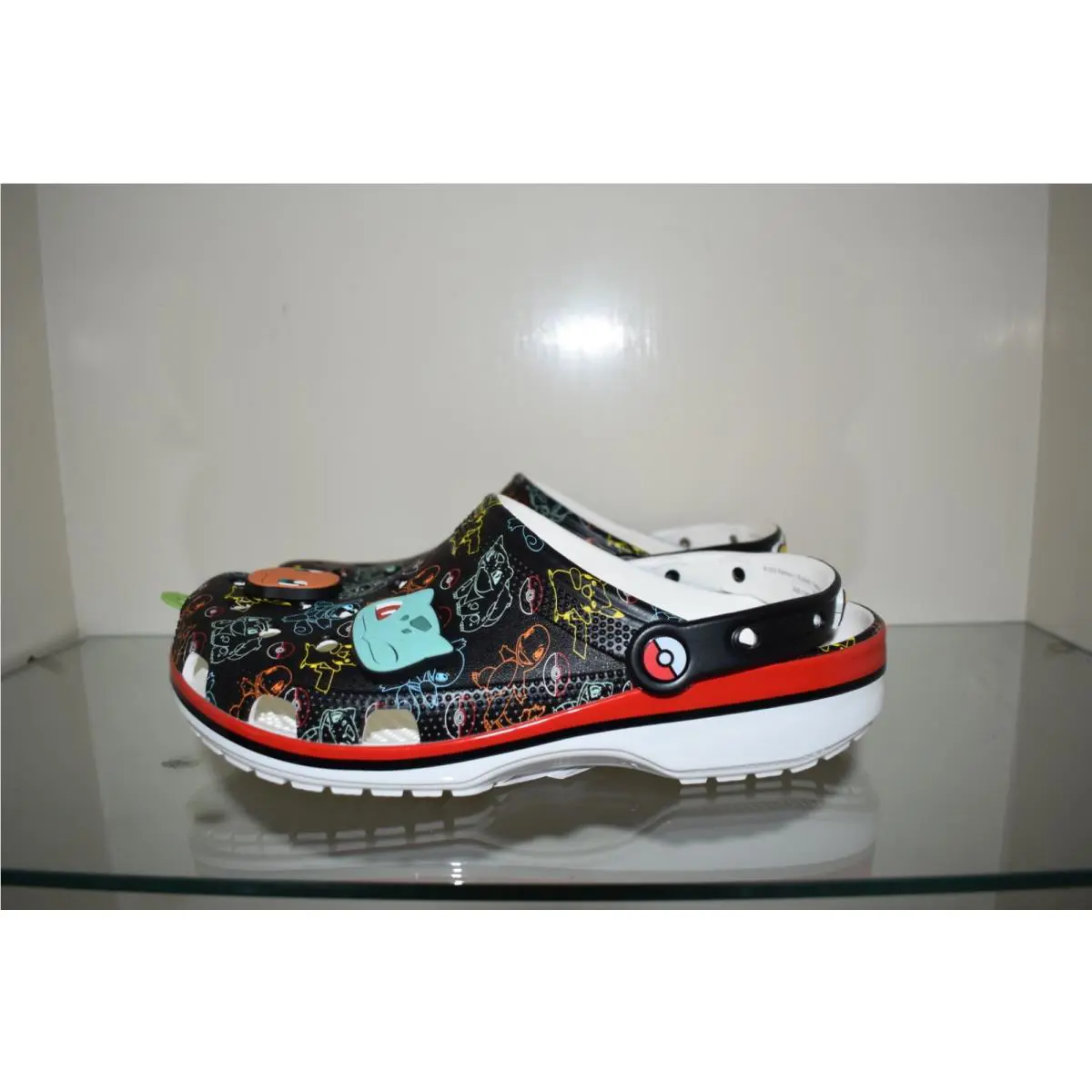 Crocs shoes - Crocs Adults` Pokémon Printed Classic Clog - 211343-90H - Multicolor 9