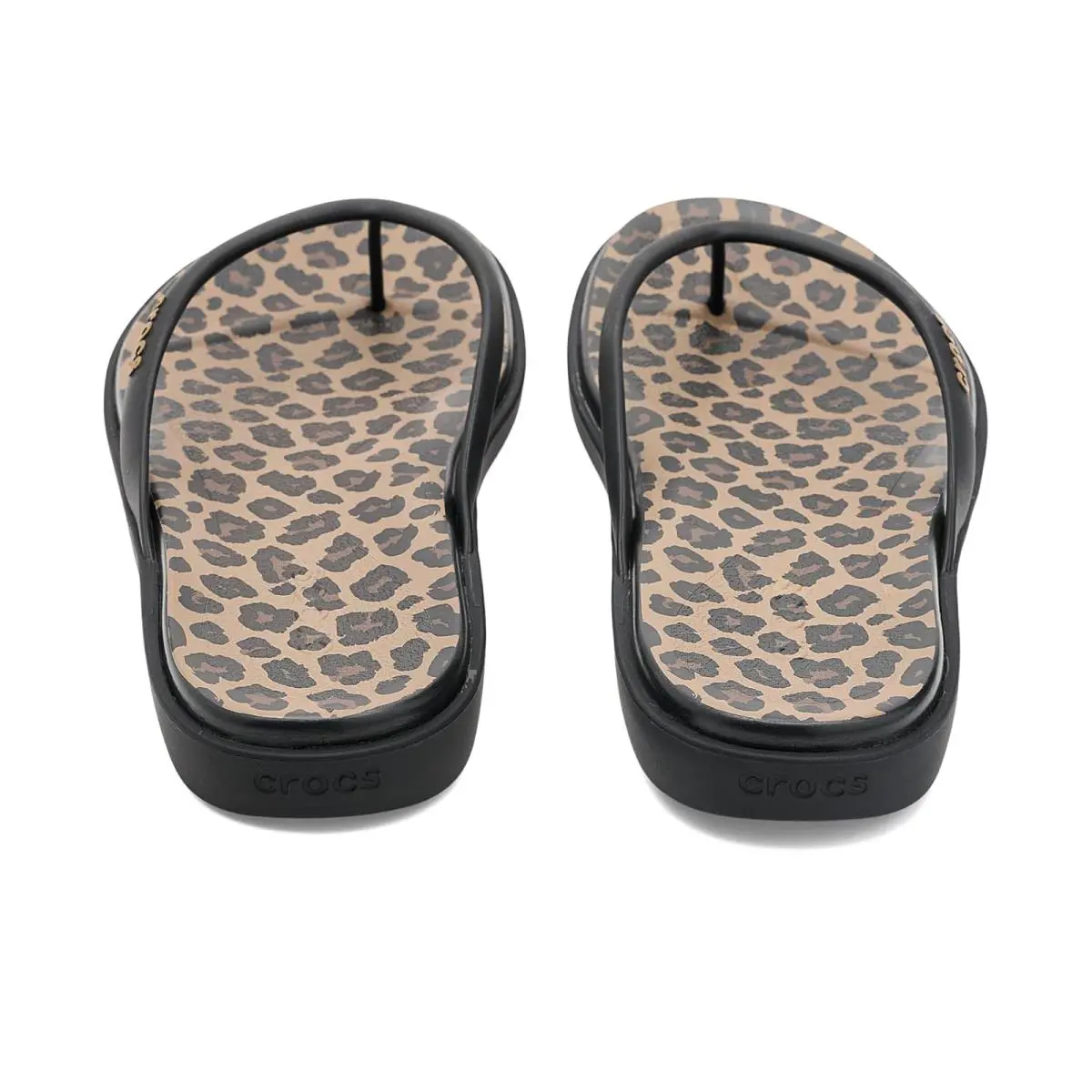 Crocs shoes - Black/Sepia/Leopard 5