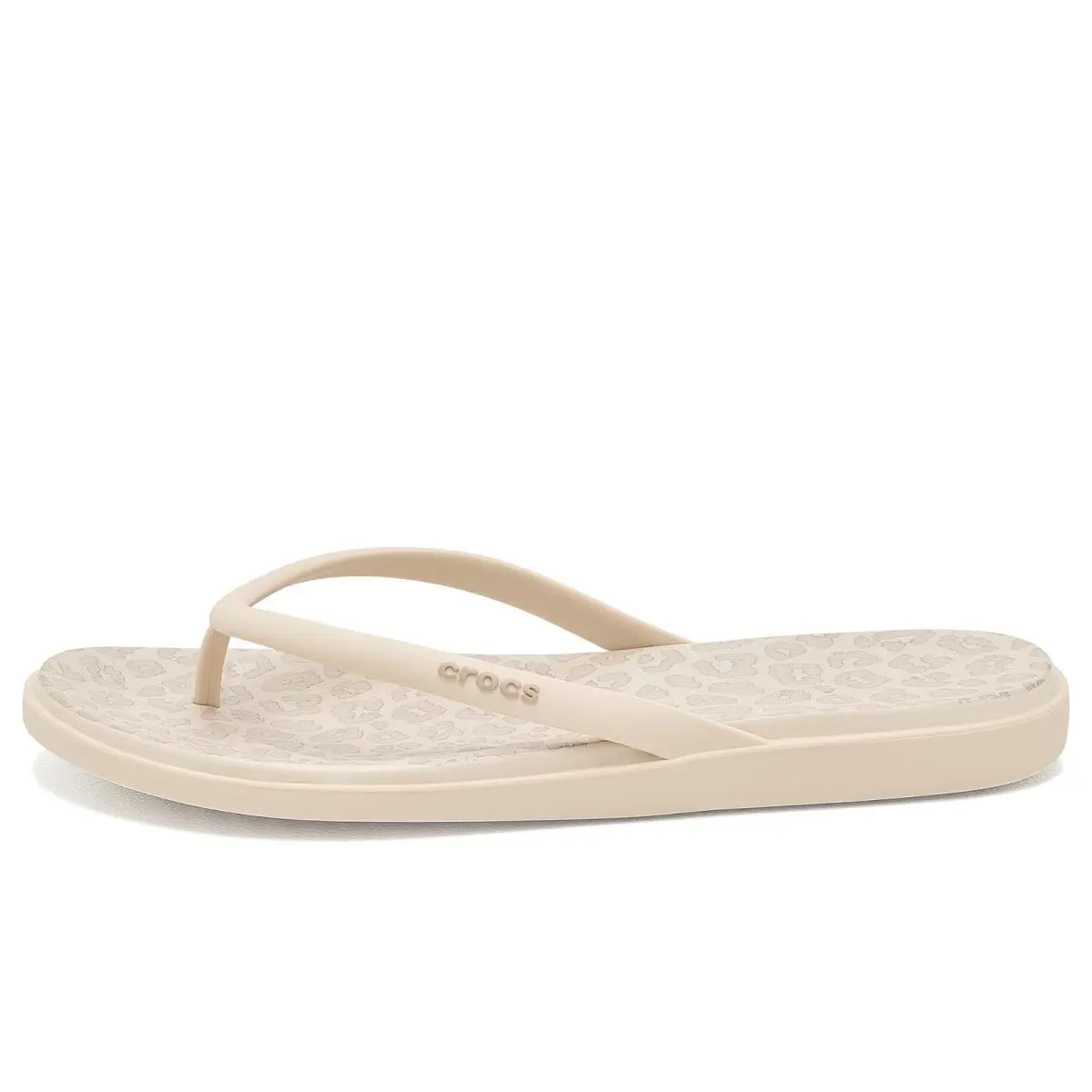 Crocs shoes - Almond Tint/Leopard 9