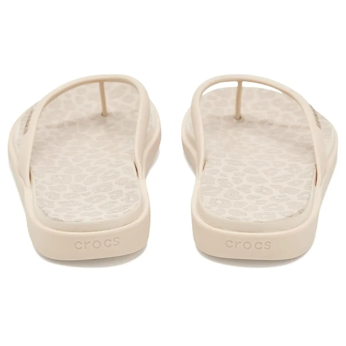 Crocs shoes - Almond Tint/Leopard 12