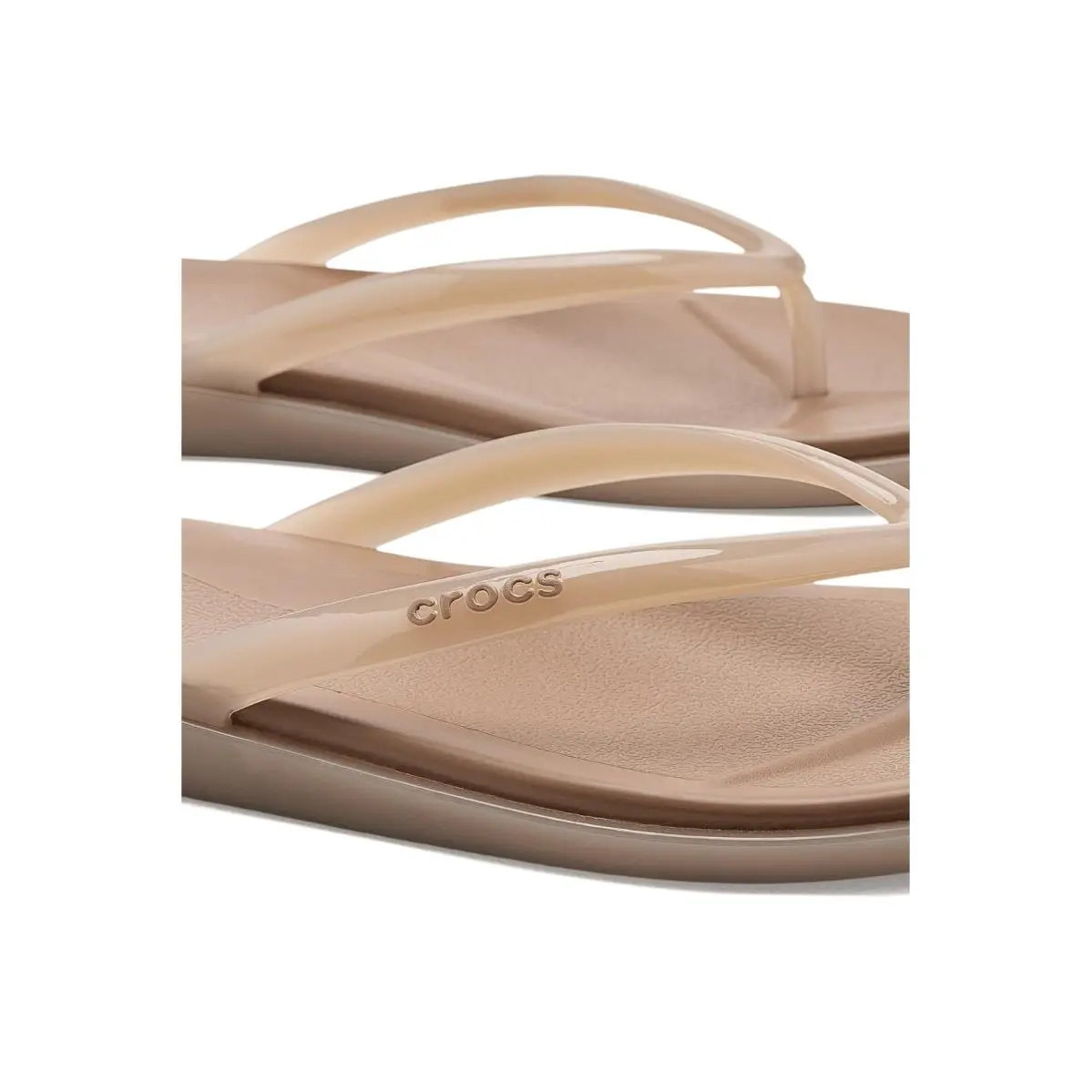Crocs shoes - Almond Tint/Leopard 18