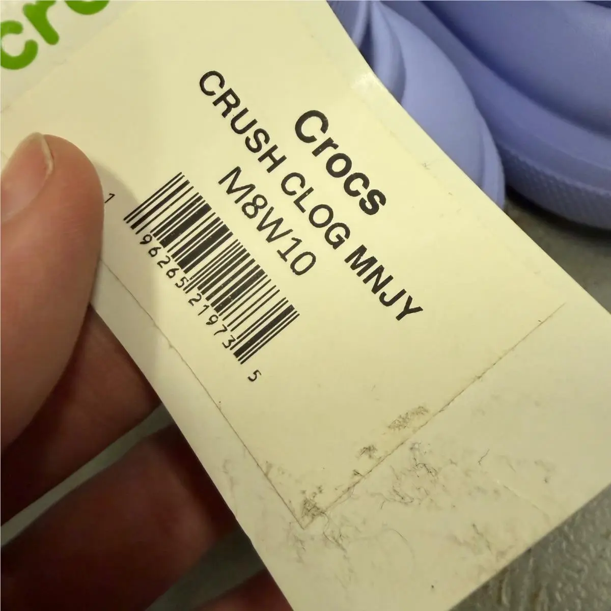 Crocs shoes - Classic Crush Clog - Classic Crush Clog - Purple 5