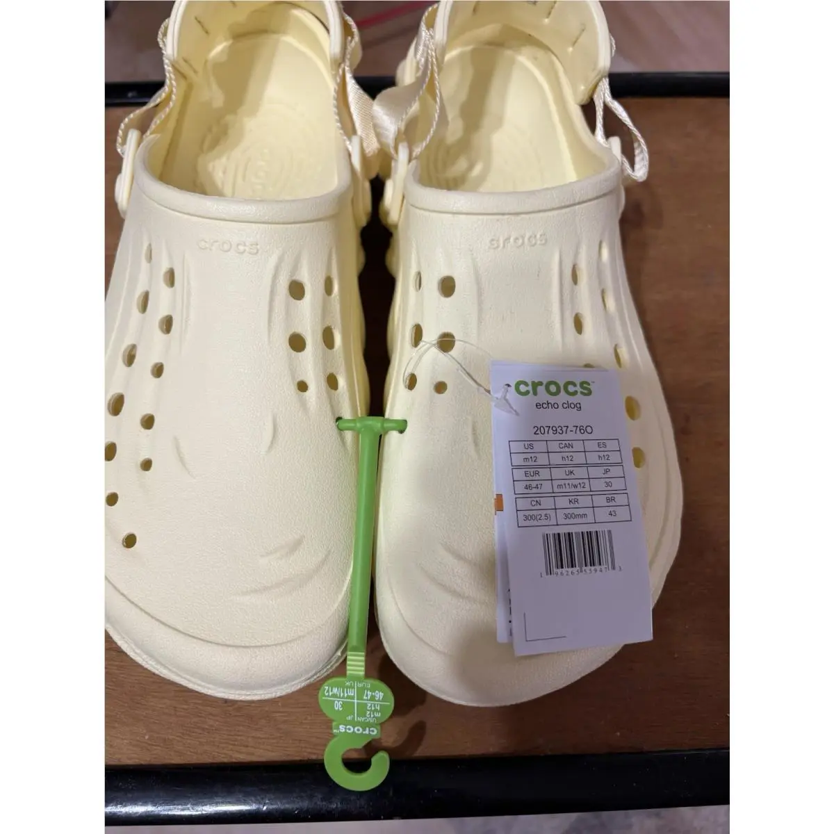 Crocs shoes - Crocs Echo - Echo - Buttercream (UPC: 196265559473) 1