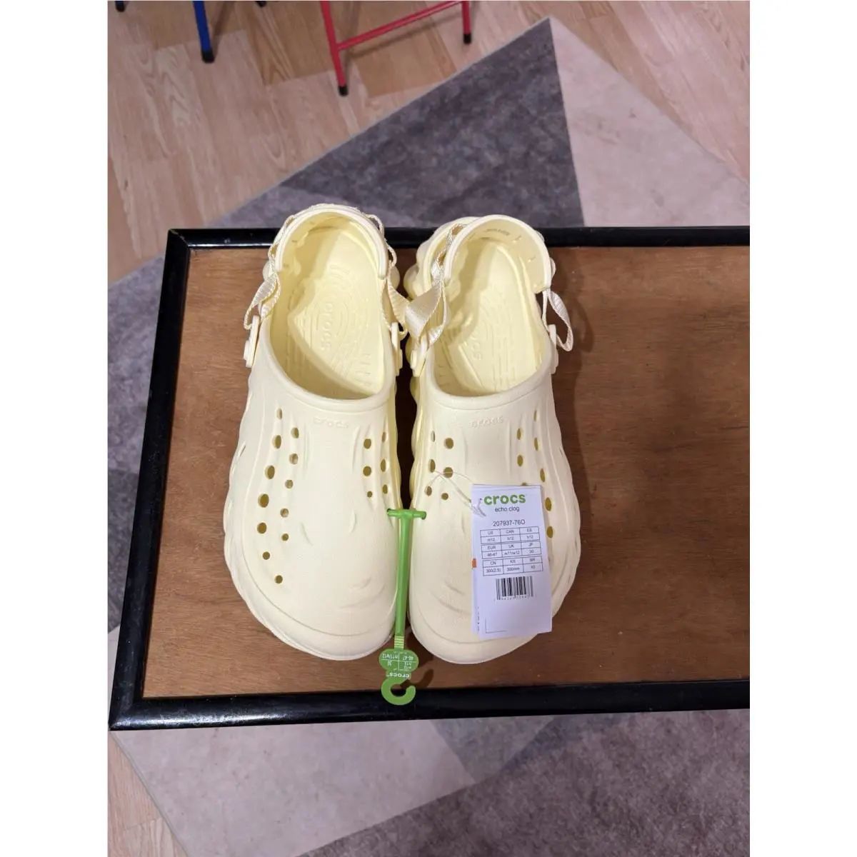Crocs shoes - Crocs Echo - Echo - Buttercream (UPC: 196265559473) 2