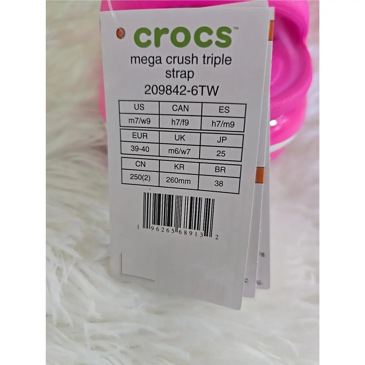 Crocs shoes - Crocs Crush - Crush - Pink 6
