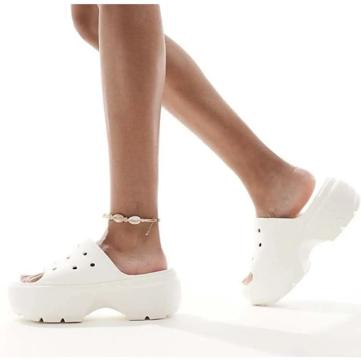 Crocs shoes - Stomp Clogs - Stomp Clogs - White (UPC: 0196265594757) 9