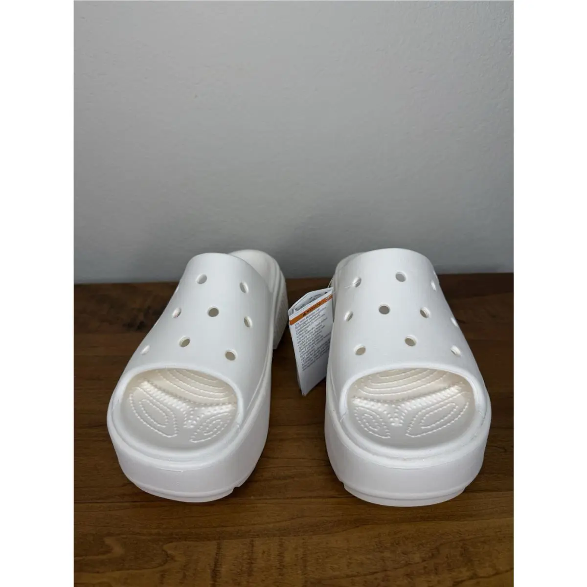 Crocs shoes - Stomp Clogs - Stomp Clogs - White (UPC: 0196265594757) 0