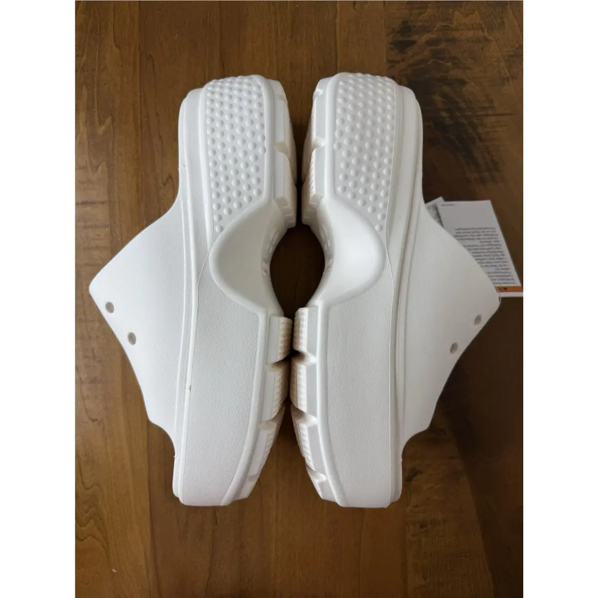 Crocs shoes - Stomp Clogs - Stomp Clogs - White (UPC: 0196265594757) 1